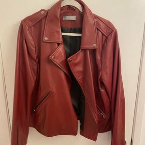 Bagatelle Genuine Leather - Red / Brick Jacket - XL